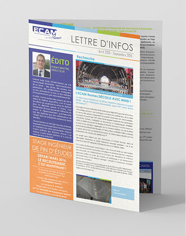Lettre d'informations 2015 ECAM Rennes